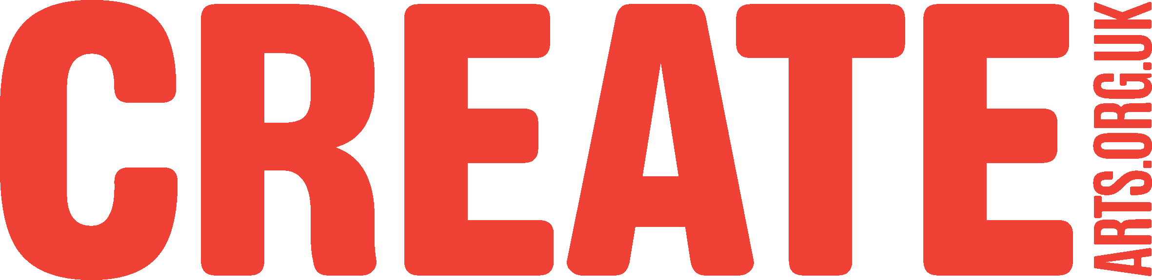 red logo saying CREATE then "arts.co.uk" down the side
