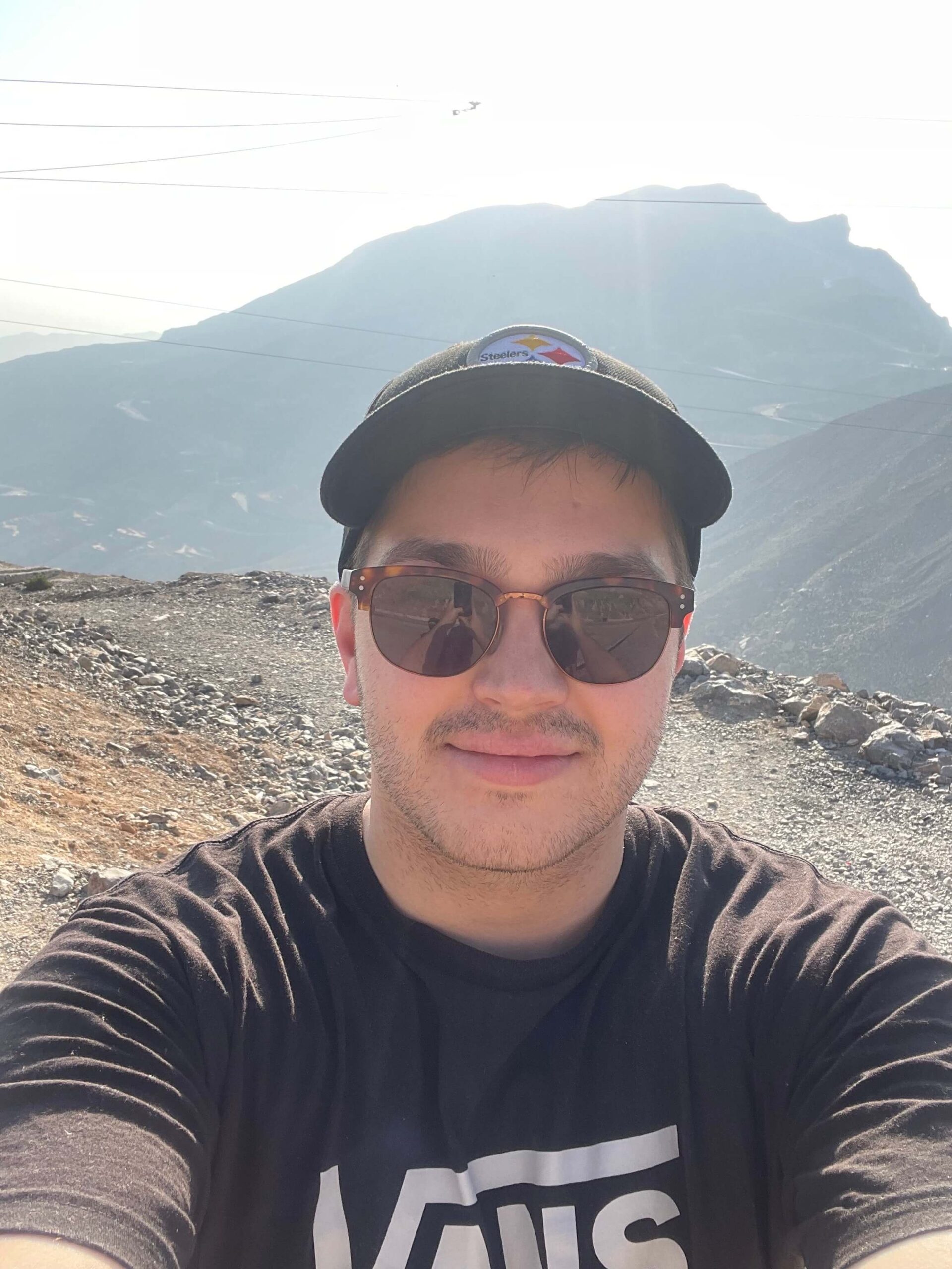 Matt at Jebel Jais in UAE